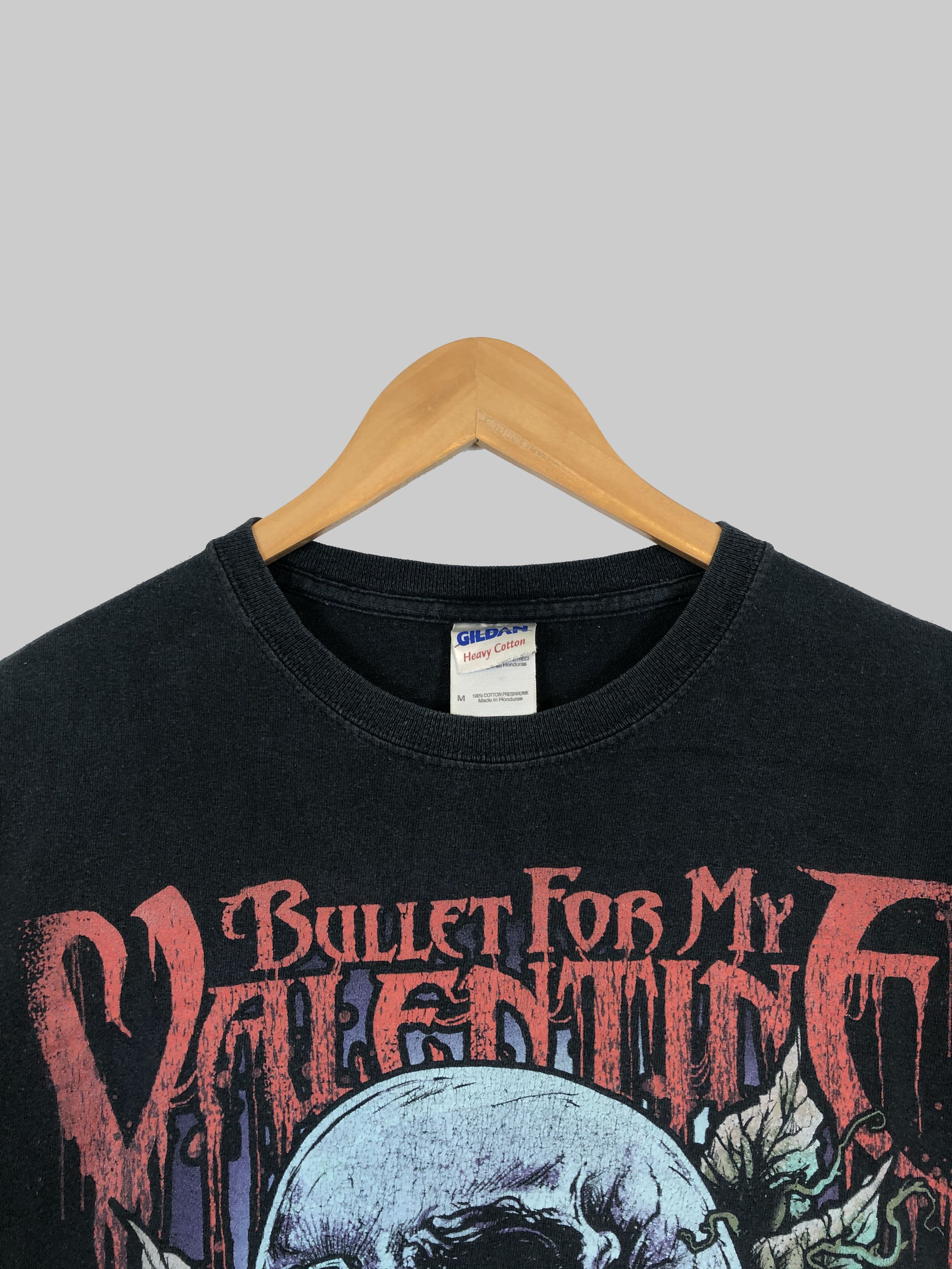 Band Tees Vintage Bullet for my Valentine (Black Veil Brides) Size US M / EU 48-50 / 2 - 2 Thumbnail