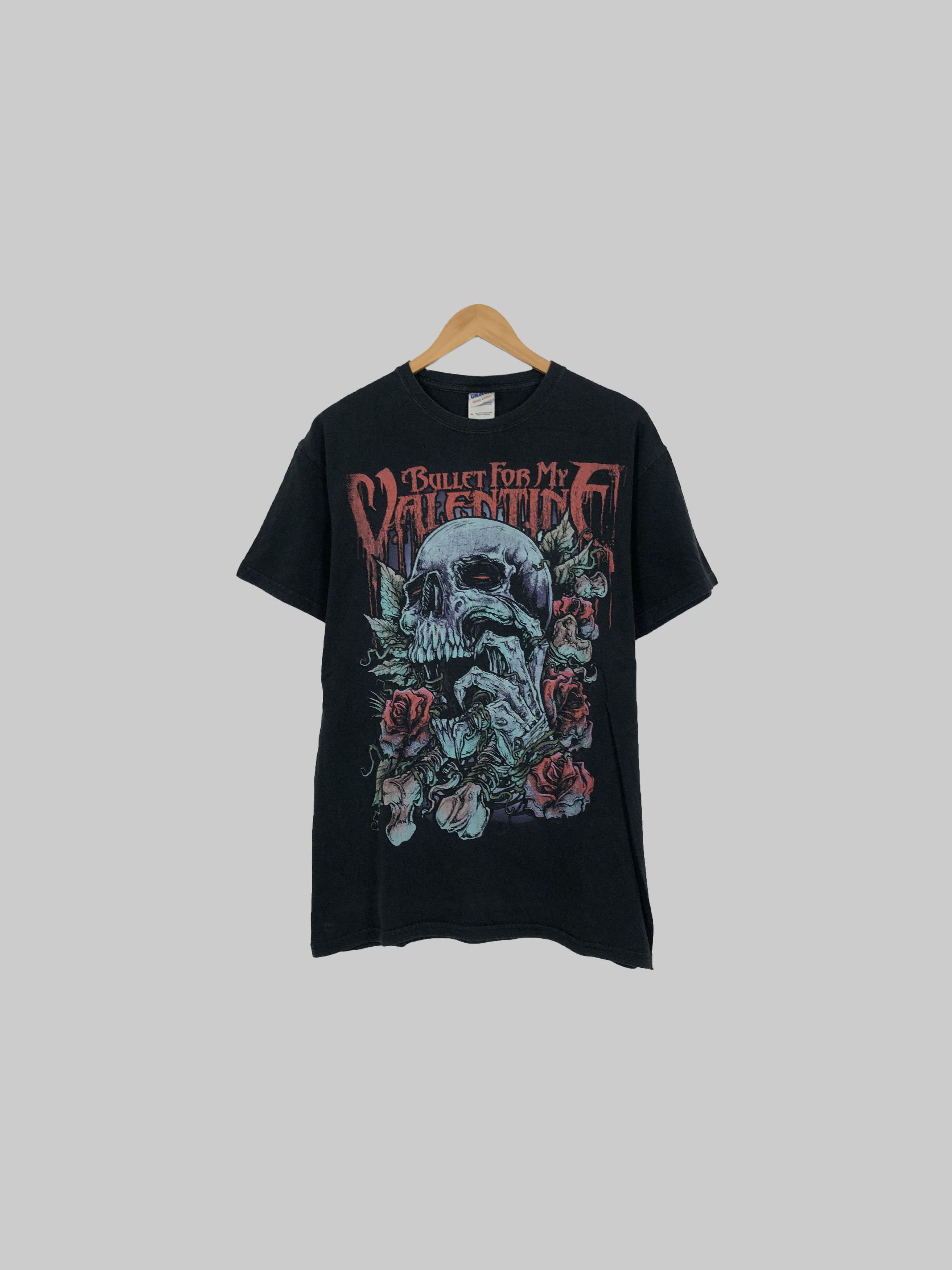 Band Tees Vintage Bullet for my Valentine (Black Veil Brides) Size US M / EU 48-50 / 2 - 1 Thumbnail