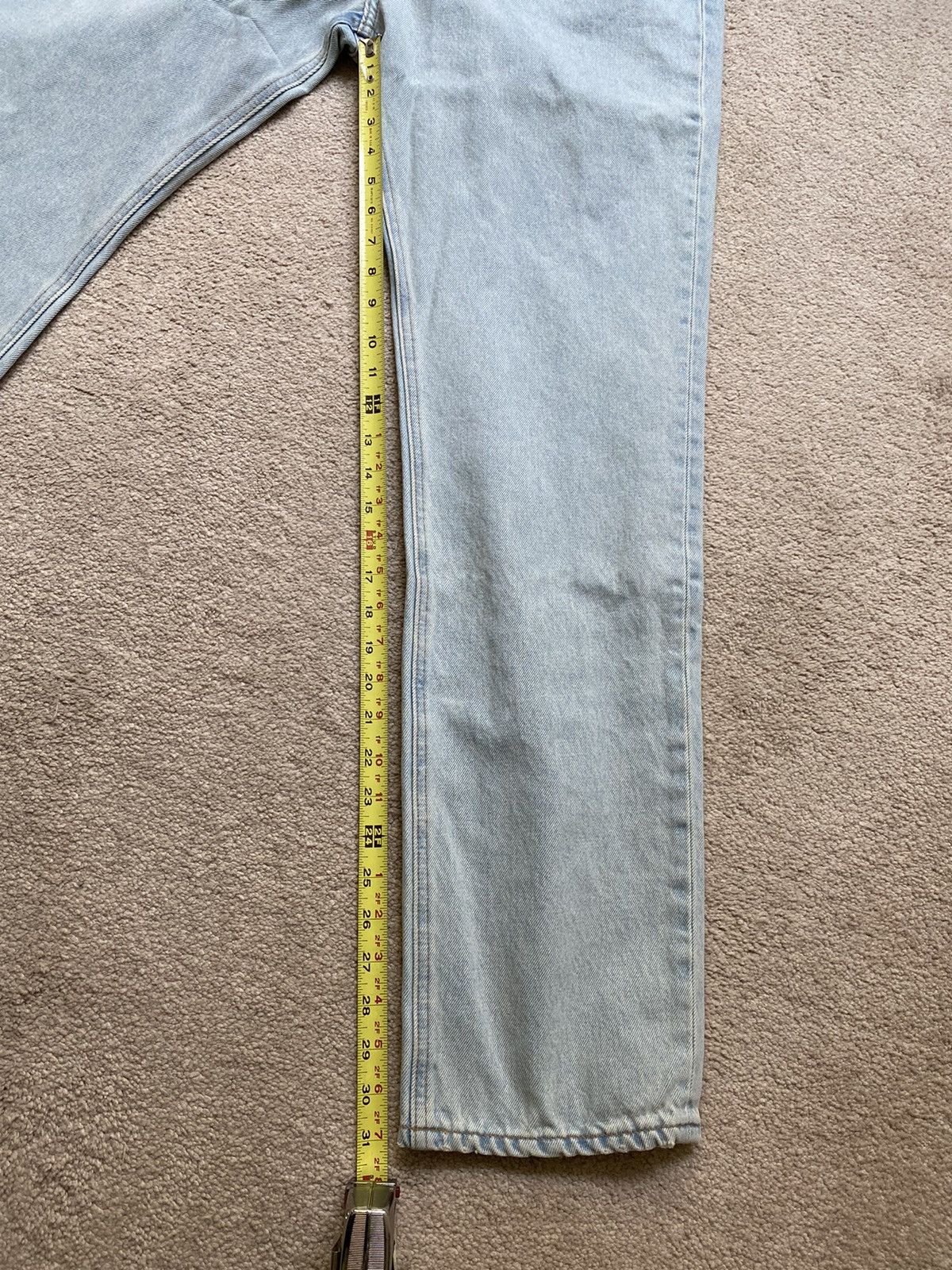Yeezy NWT Yeezy Season 5 Faded Indigo Jeans 36 Size US 36 / EU 52 - 6 Thumbnail