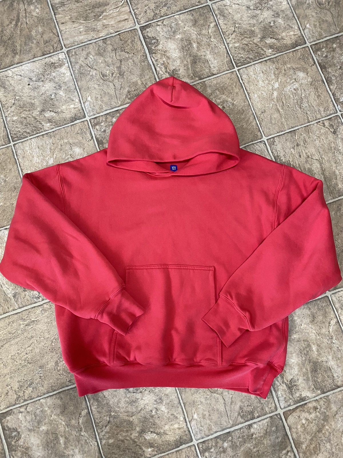 Gap Yeezy Gap Red Hoodie bleached size L Size US L / EU 52-54 / 3 - 1 Thumbnail