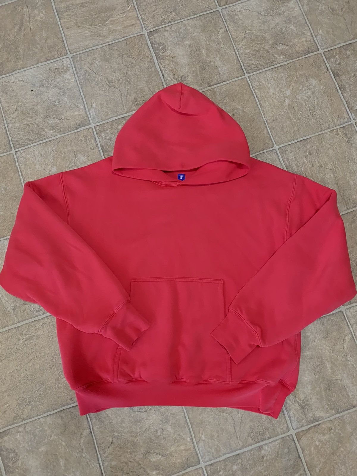 Gap Yeezy Gap Red Hoodie bleached size L Size US L / EU 52-54 / 3 - 4 Thumbnail
