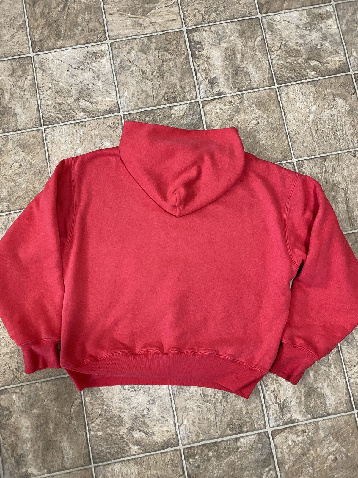 Gap Yeezy Gap Red Hoodie bleached size L Size US L / EU 52-54 / 3 - 5 Thumbnail