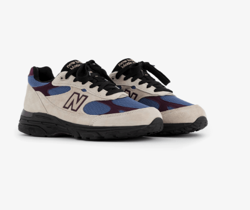 New Balance 993 Aime Leon Dore Taupe Blue Size