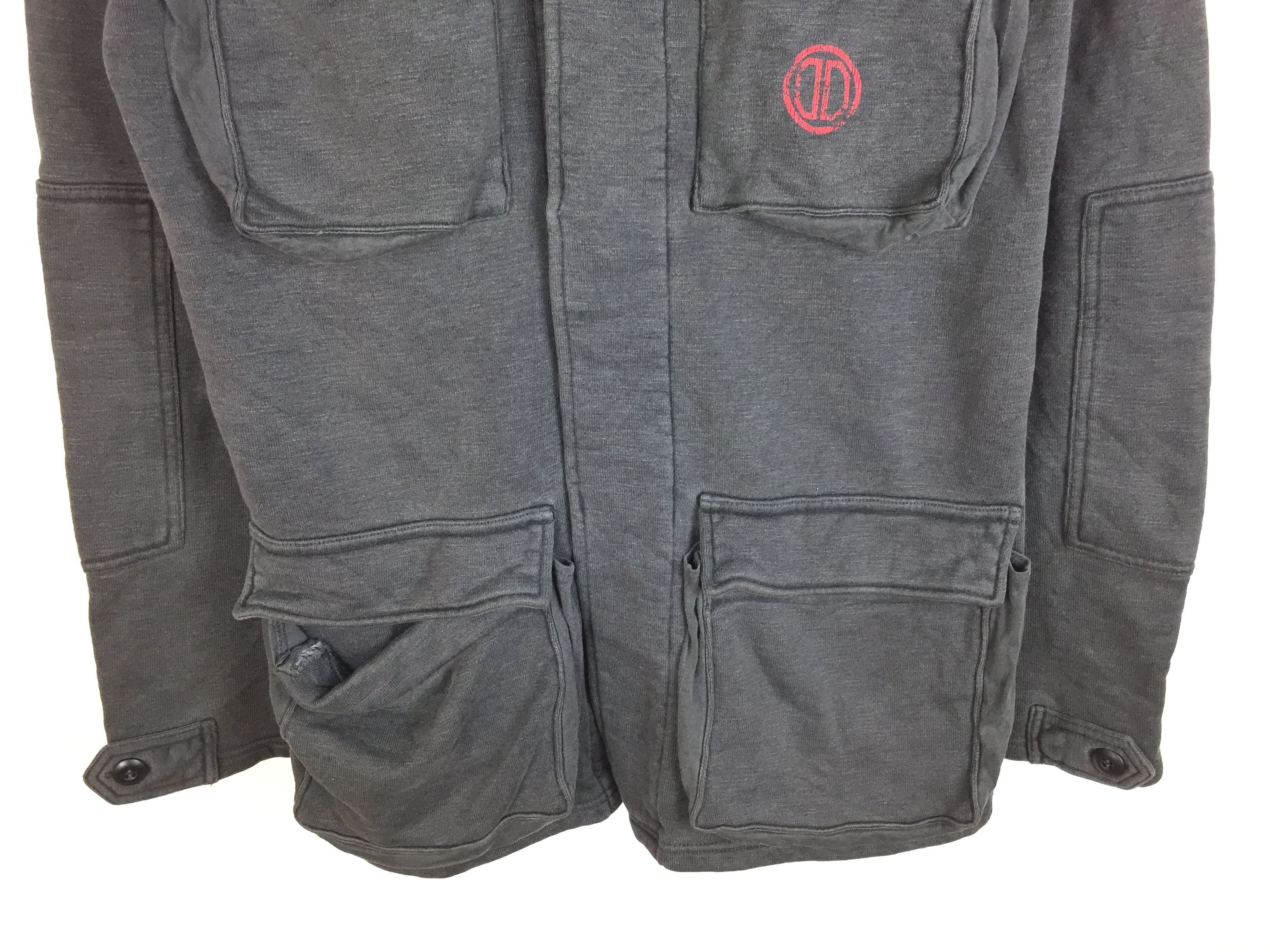 Denime DENIME japan heavy Loopwheeler M65 military sweat jacket Size US M / EU 48-50 / 2 - 5 Thumbnail