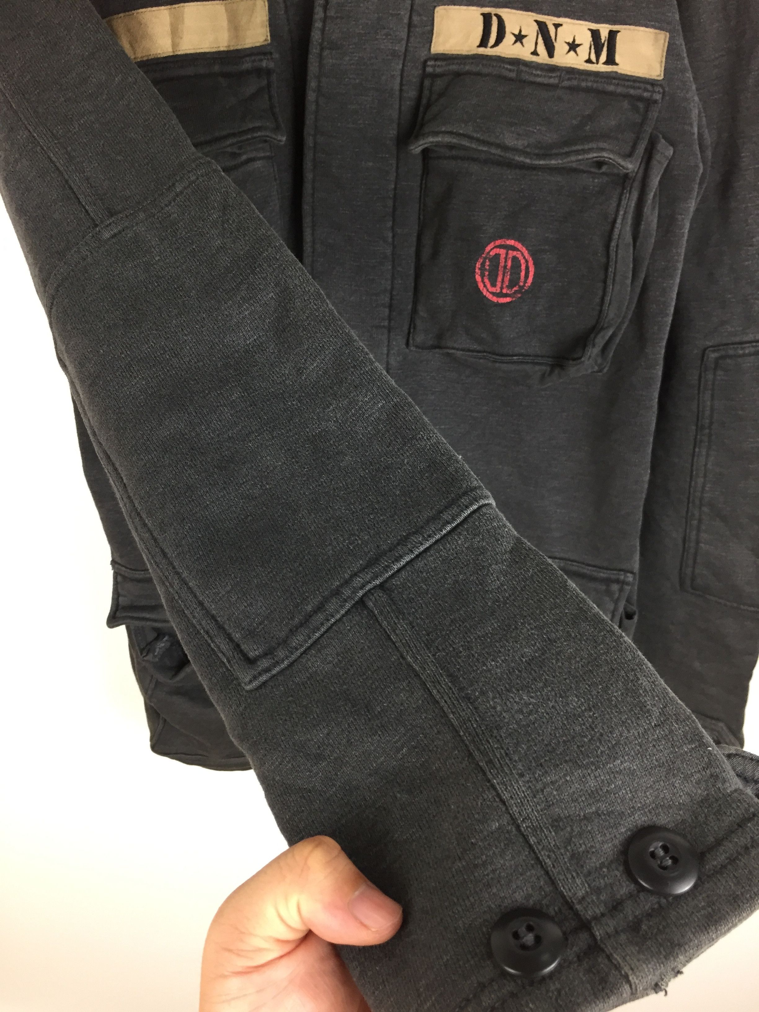 Denime DENIME japan heavy Loopwheeler M65 military sweat jacket Size US M / EU 48-50 / 2 - 8 Thumbnail