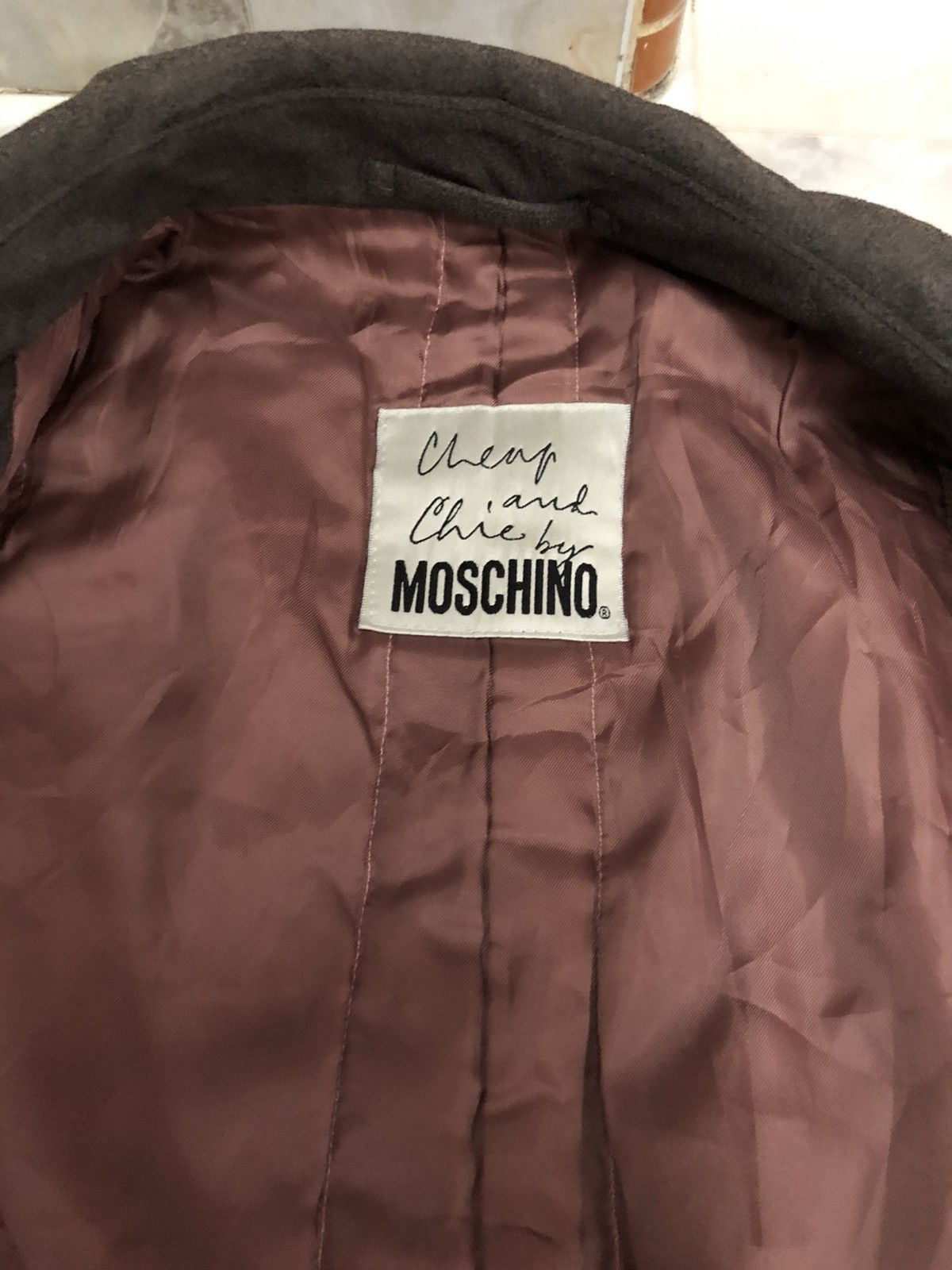 Moschino VINTAGE MOSCHINO LONG COAT Size US M / EU 48-50 / 2 - 6 Thumbnail