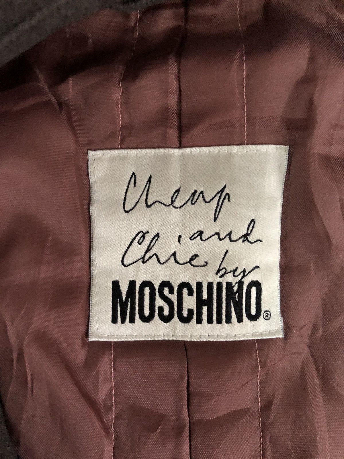 Moschino VINTAGE MOSCHINO LONG COAT Size US M / EU 48-50 / 2 - 5 Thumbnail