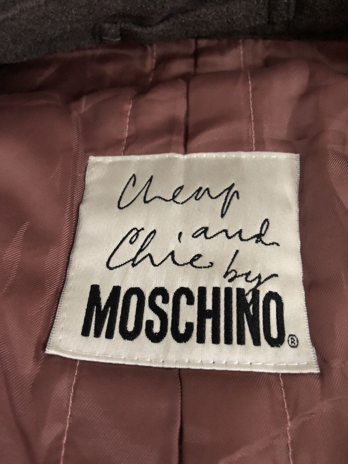 Moschino VINTAGE MOSCHINO LONG COAT Size US M / EU 48-50 / 2 - 4 Thumbnail