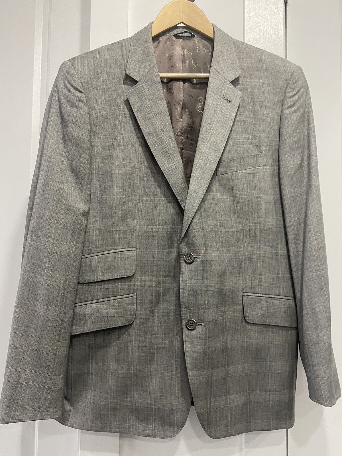 Bespoke MySuit bespoke three piece suit with extra pants 43R | Grailed