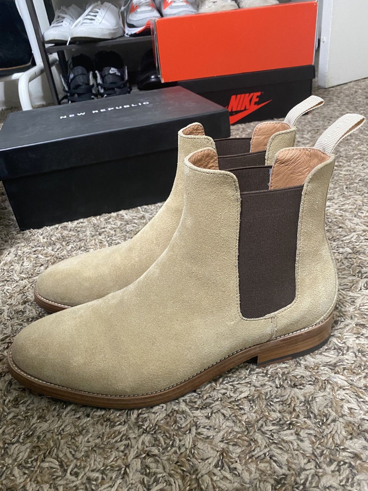 new republic New Republic Ventura Chelsea Boots Grailed