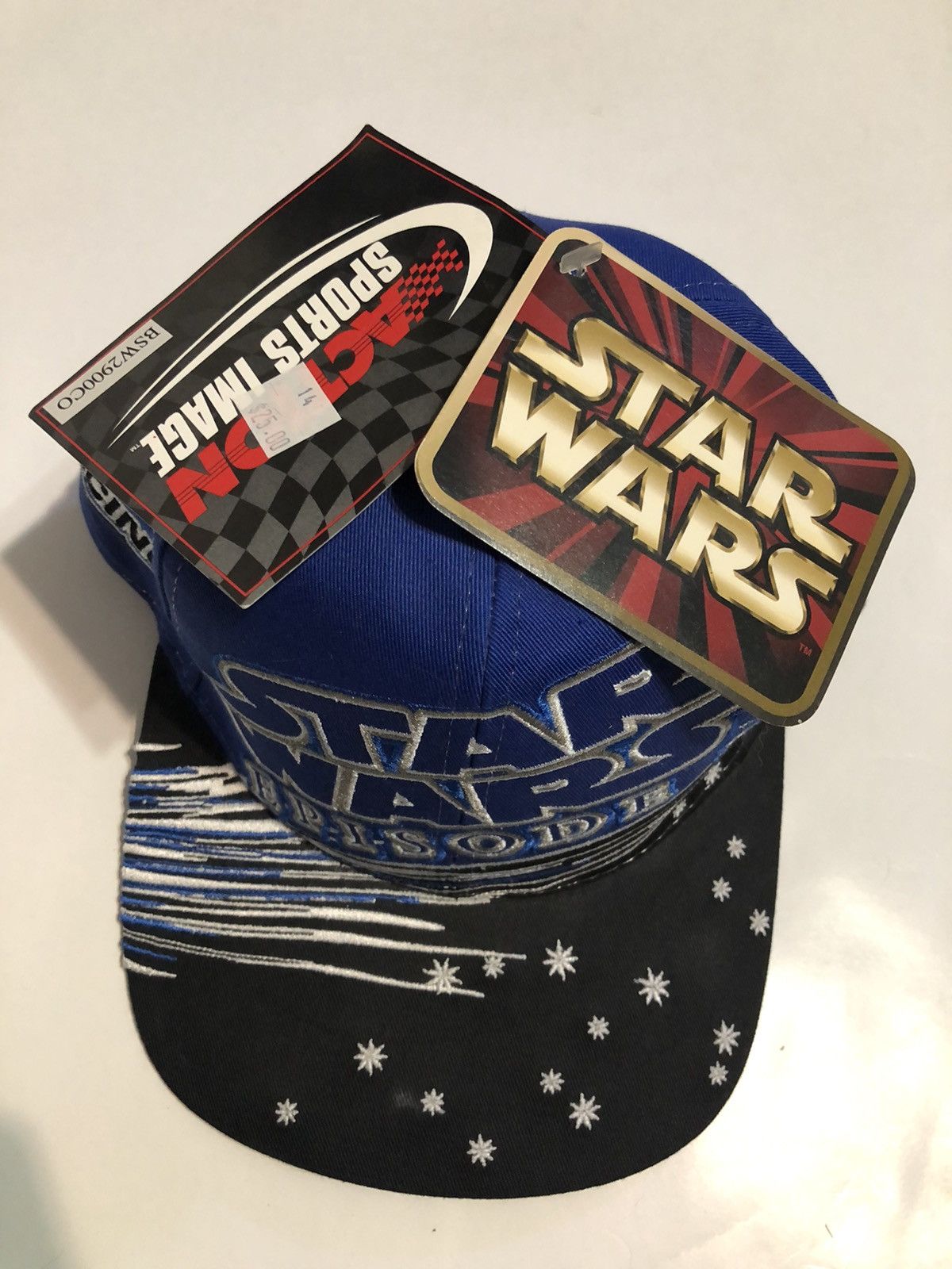 NASCAR Vintage Jeff Gordon Star Wars Episode 1 Hat Deadstock NASCAR Size ONE SIZE - 3 Thumbnail