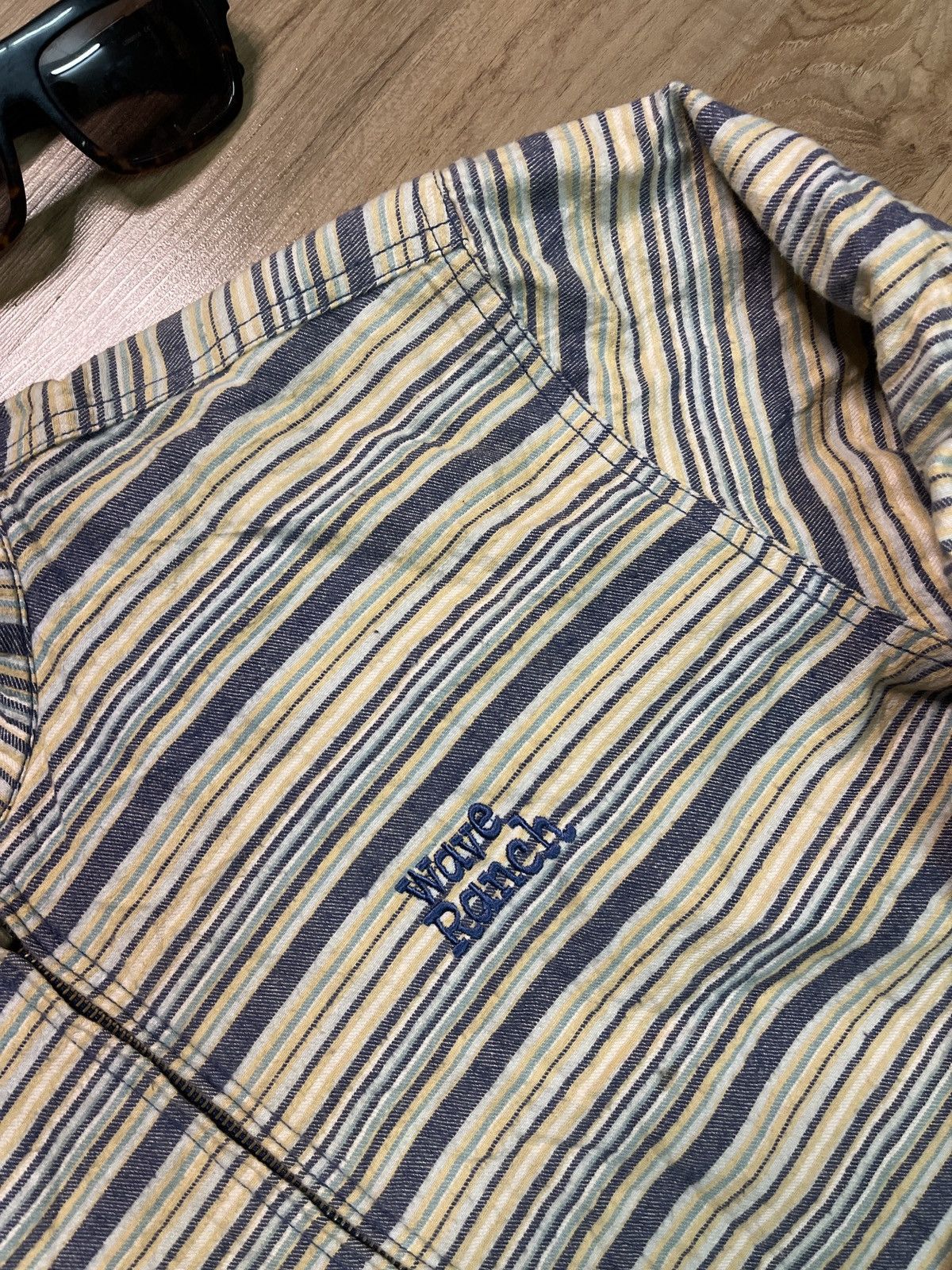 Vintage Wave Ranch stripe surfer jacket Size US L / EU 52-54 / 3 - 2 Thumbnail