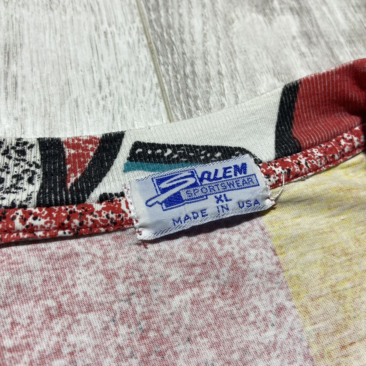 NBA × Vintage Vintage 90s Chicago Bulls All Over Print Single Stitch Tee Size US XL / EU 56 / 4 - 9 Thumbnail