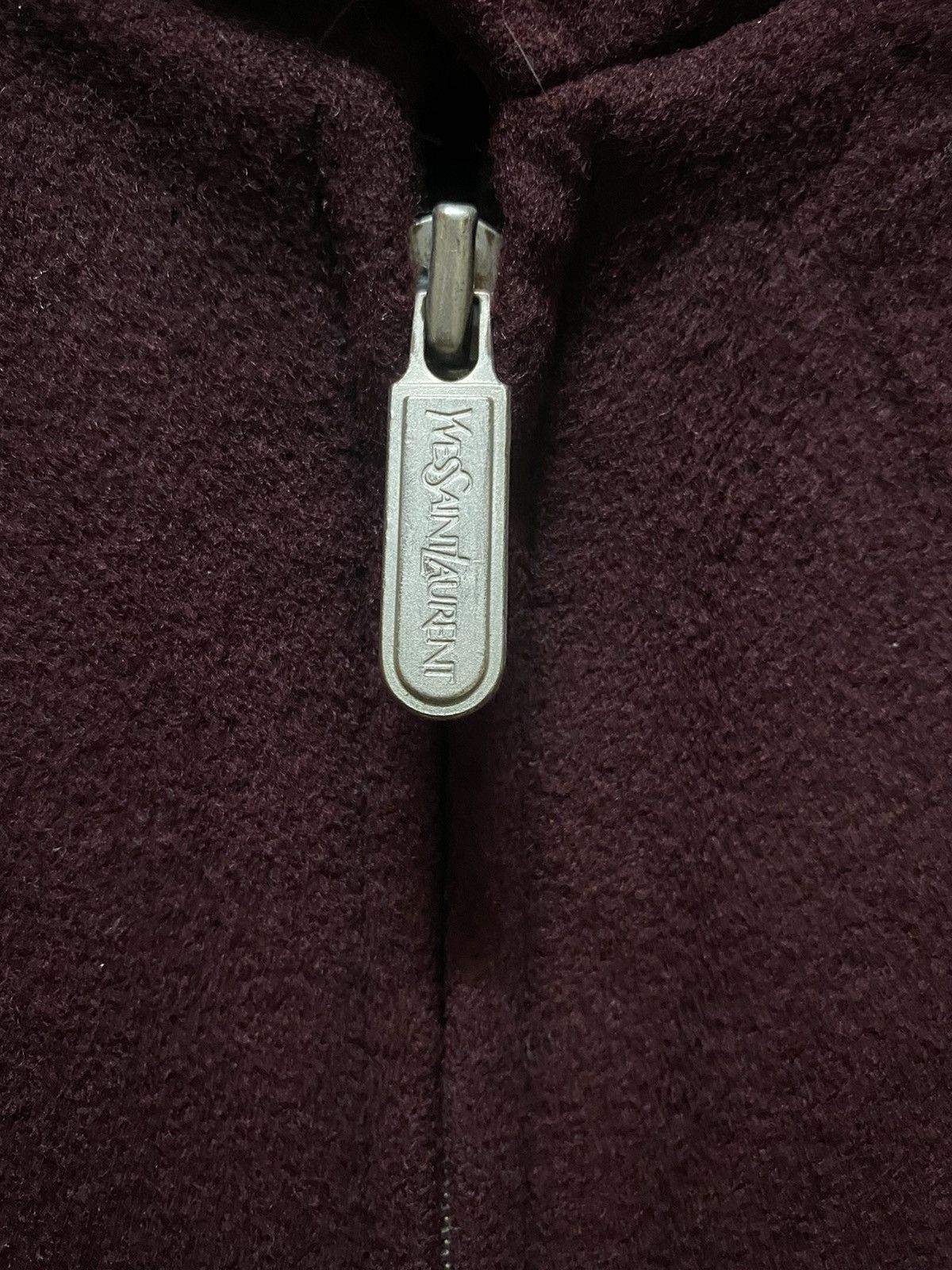 Yves Saint Laurent Yves Saint Laurent wool zip up jacket size L-XL #BI Size US L / EU 52-54 / 3 - 3 Thumbnail