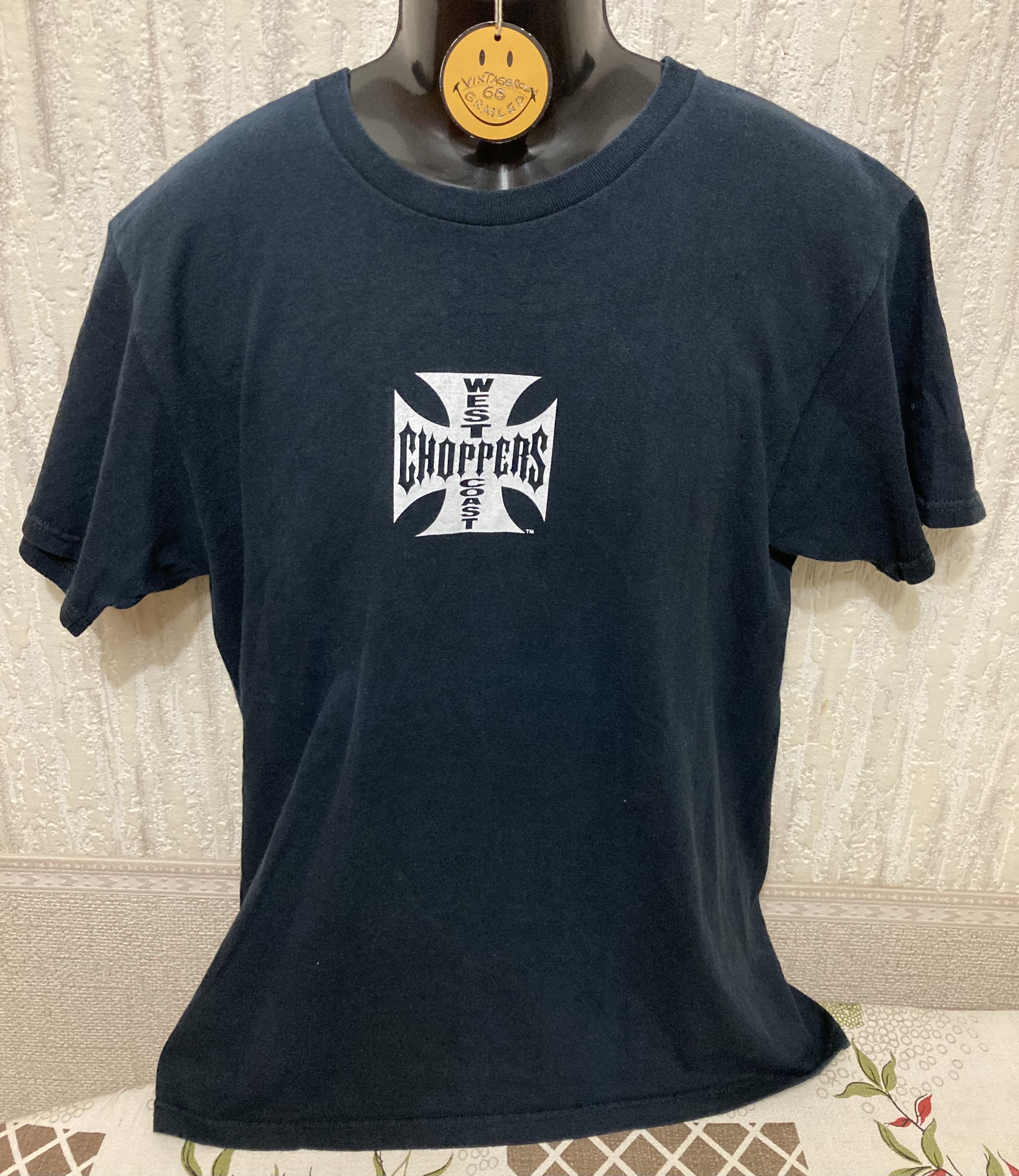 West Coast Choppers Chrome Logo Long Sleeve T-Shirt main image 1