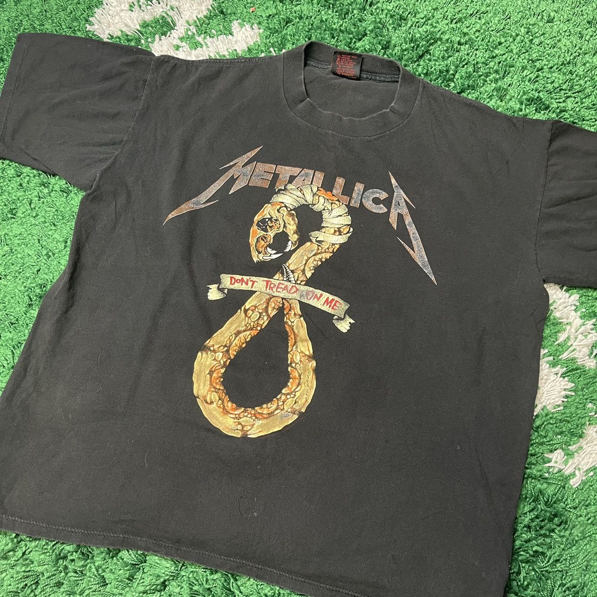 Vintage 1991 Metallica Don’t Tread On Me RARE