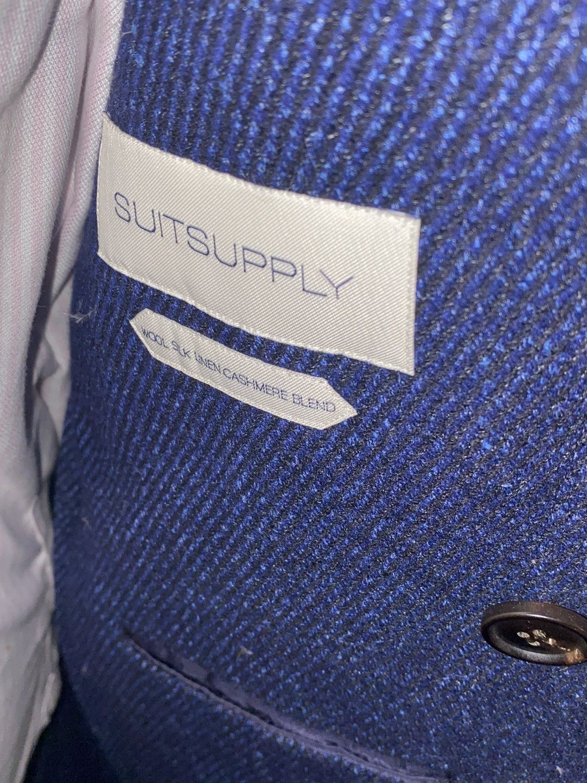 Suitsupply Blue double breasted coat Size US S / EU 44-46 / 1 - 3 Thumbnail