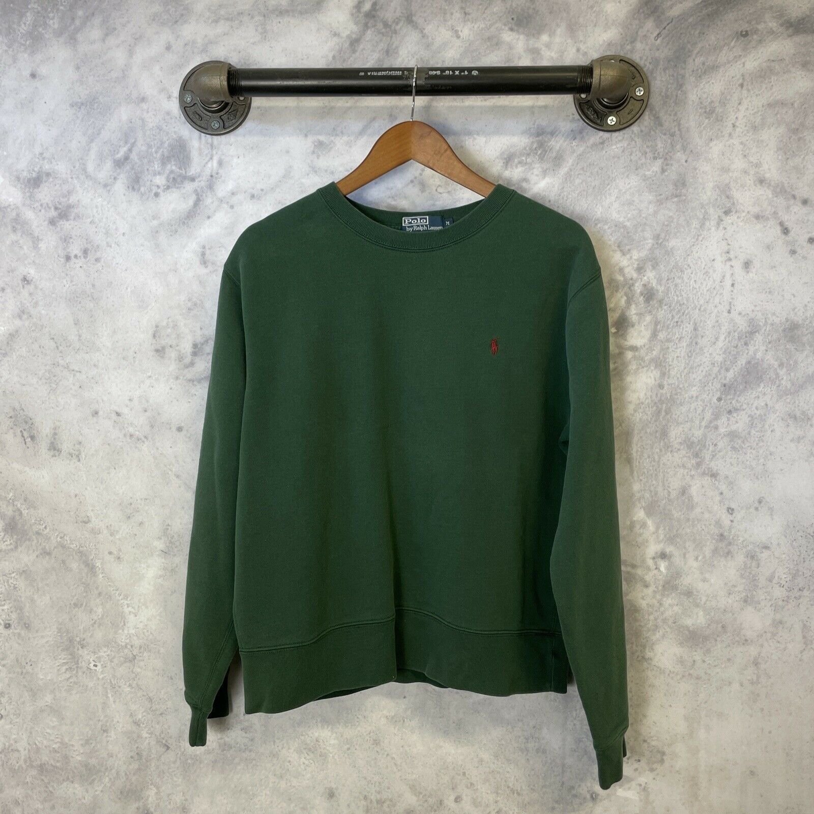 Polo Ralph Lauren POLO Ralph Lauren Pullover Sweatshirt Green M Size US M / EU 48-50 / 2 - 1 Thumbnail
