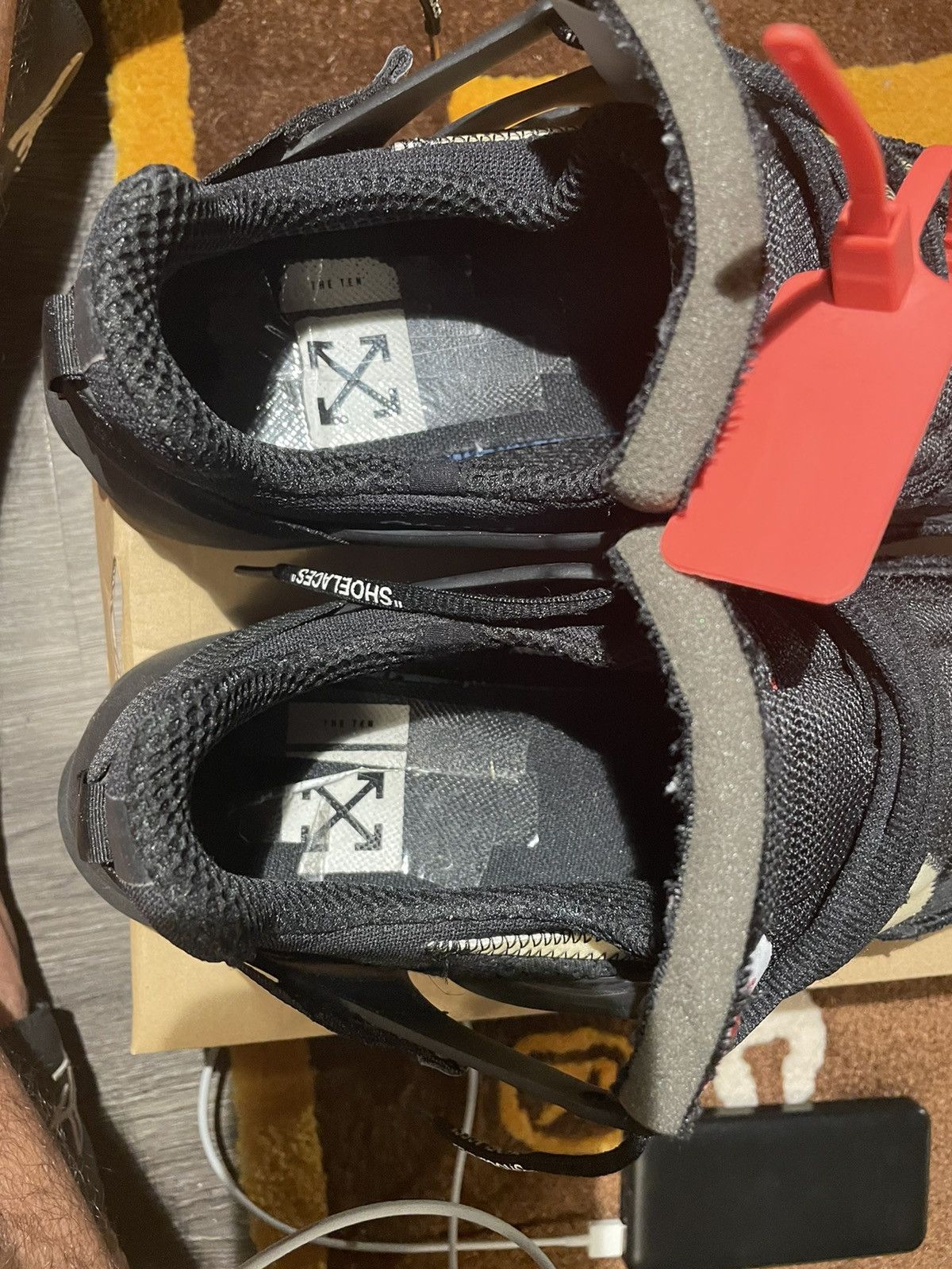 Nike × Off-White OFF-WHITE x Air Presto Black 2018 Size US 10 / EU 43 - 7 Thumbnail