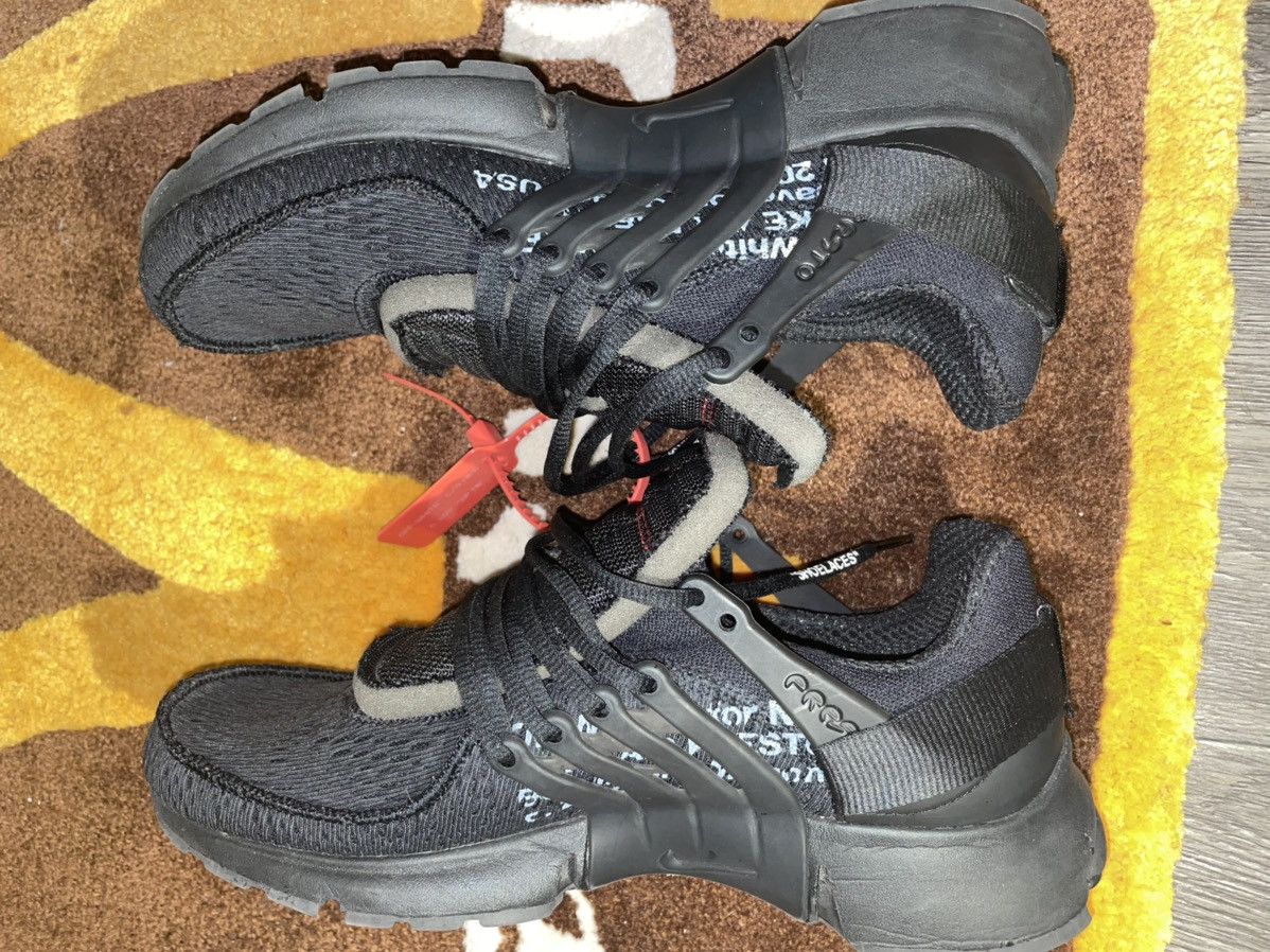 Nike × Off-White OFF-WHITE x Air Presto Black 2018 Size US 10 / EU 43 - 15 Thumbnail