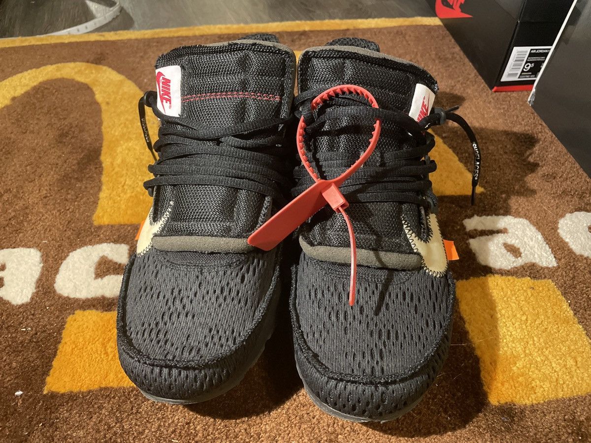 Nike × Off-White OFF-WHITE x Air Presto Black 2018 Size US 10 / EU 43 - 1 Thumbnail
