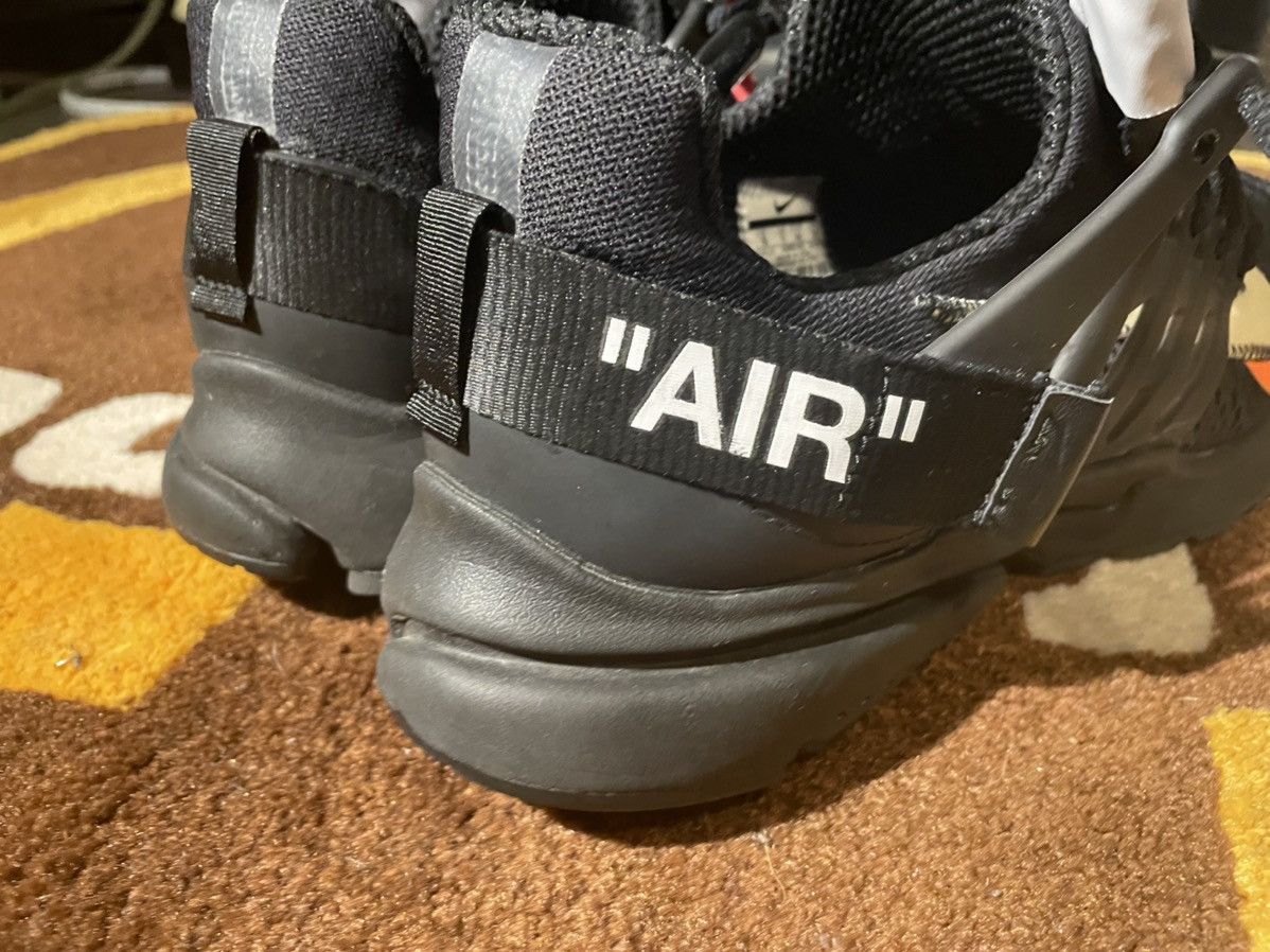 Nike × Off-White OFF-WHITE x Air Presto Black 2018 Size US 10 / EU 43 - 16 Thumbnail