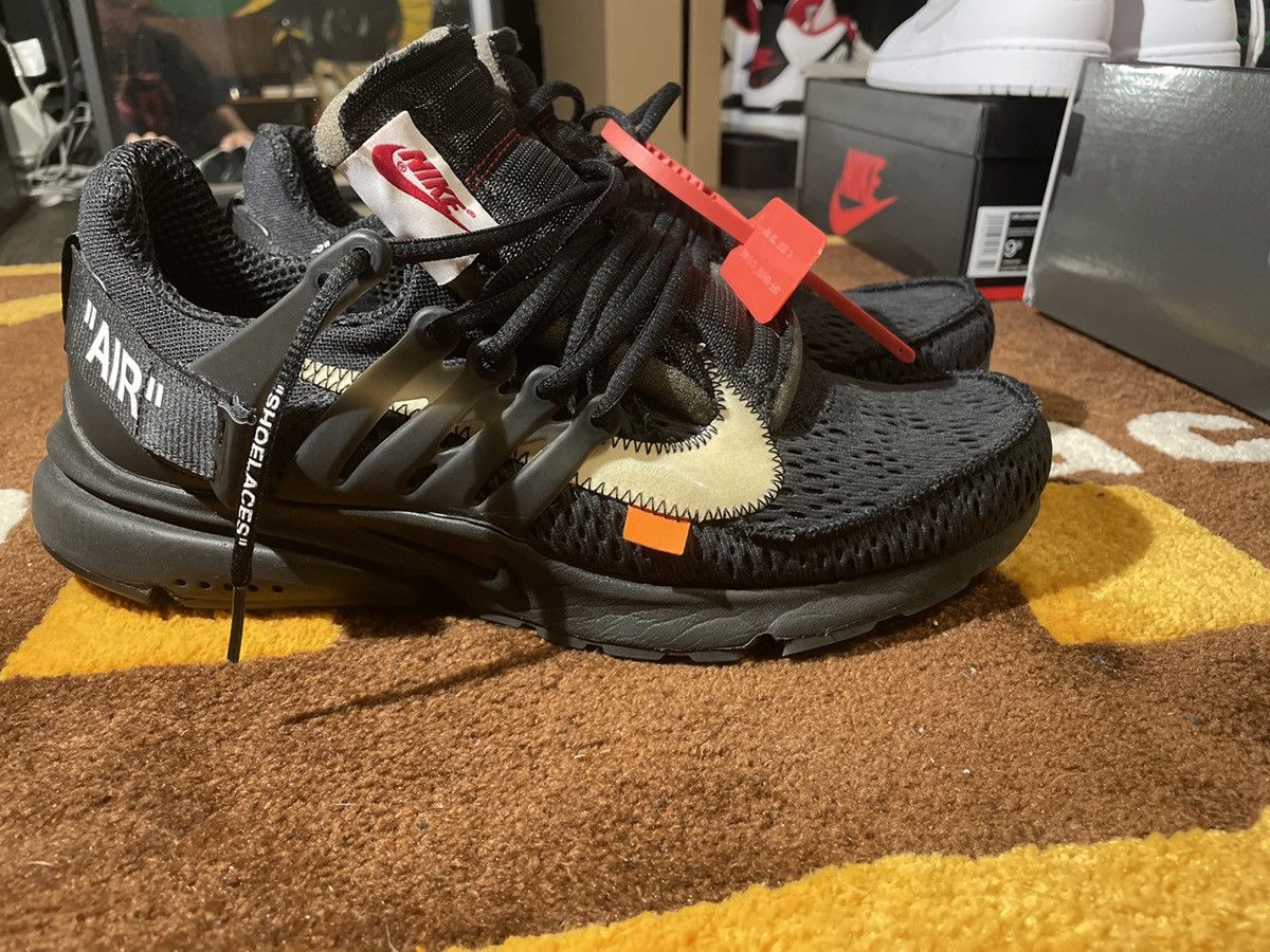 Nike × Off-White OFF-WHITE x Air Presto Black 2018 Size US 10 / EU 43 - 3 Thumbnail