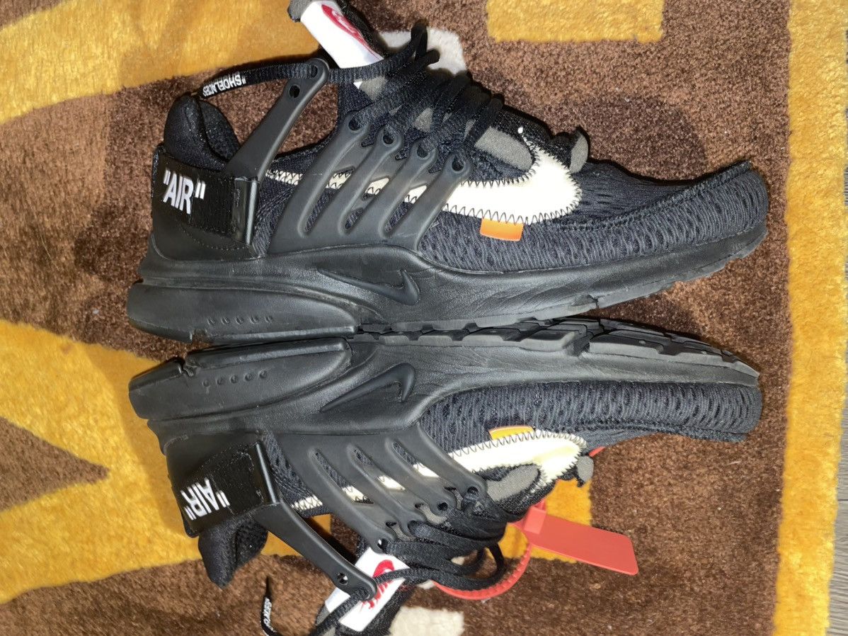 Nike × Off-White OFF-WHITE x Air Presto Black 2018 Size US 10 / EU 43 - 13 Thumbnail