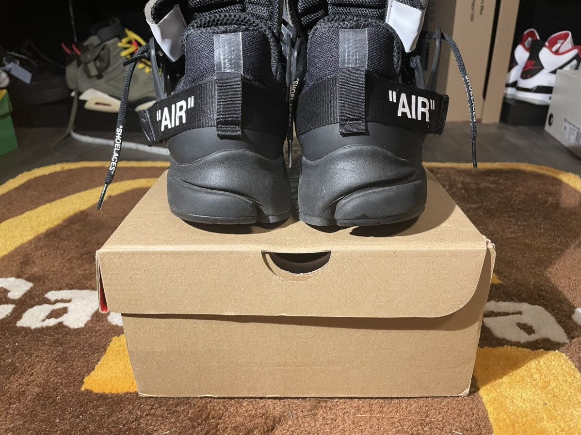 Nike × Off-White OFF-WHITE x Air Presto Black 2018 Size US 10 / EU 43 - 4 Thumbnail
