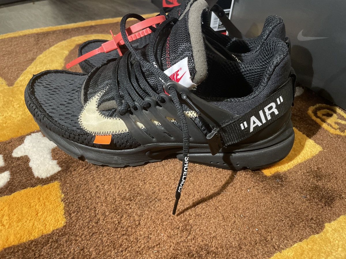Nike × Off-White OFF-WHITE x Air Presto Black 2018 Size US 10 / EU 43 - 2 Thumbnail
