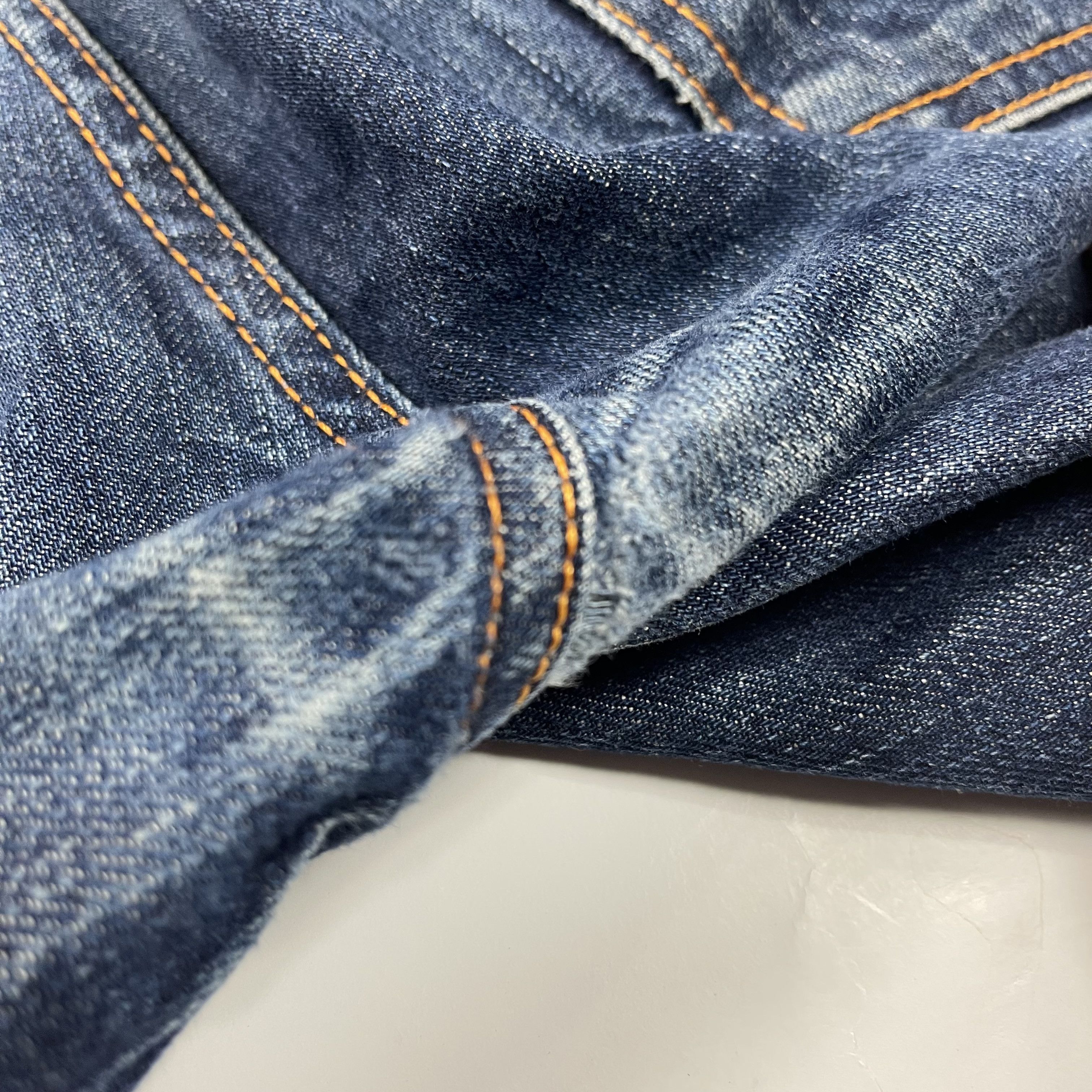 Nudie Jeans Grim Tim Dry Dirt Organic Jeans with Fades Size US 33 - 5 Thumbnail