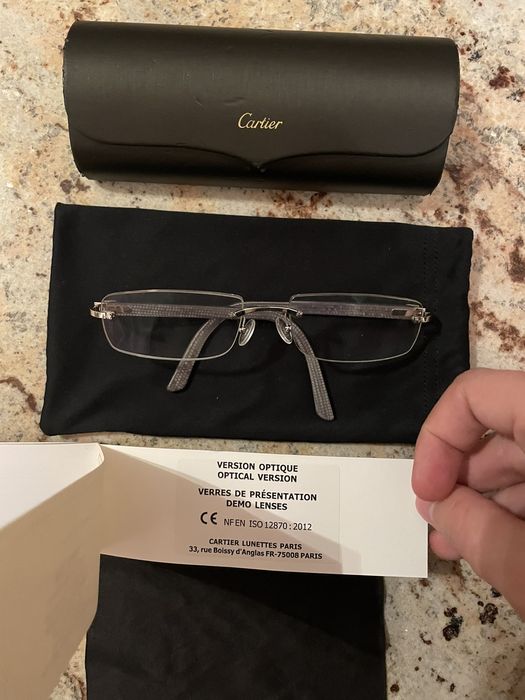 Cartier Mosaic C Decor Cartier Glasses Grailed