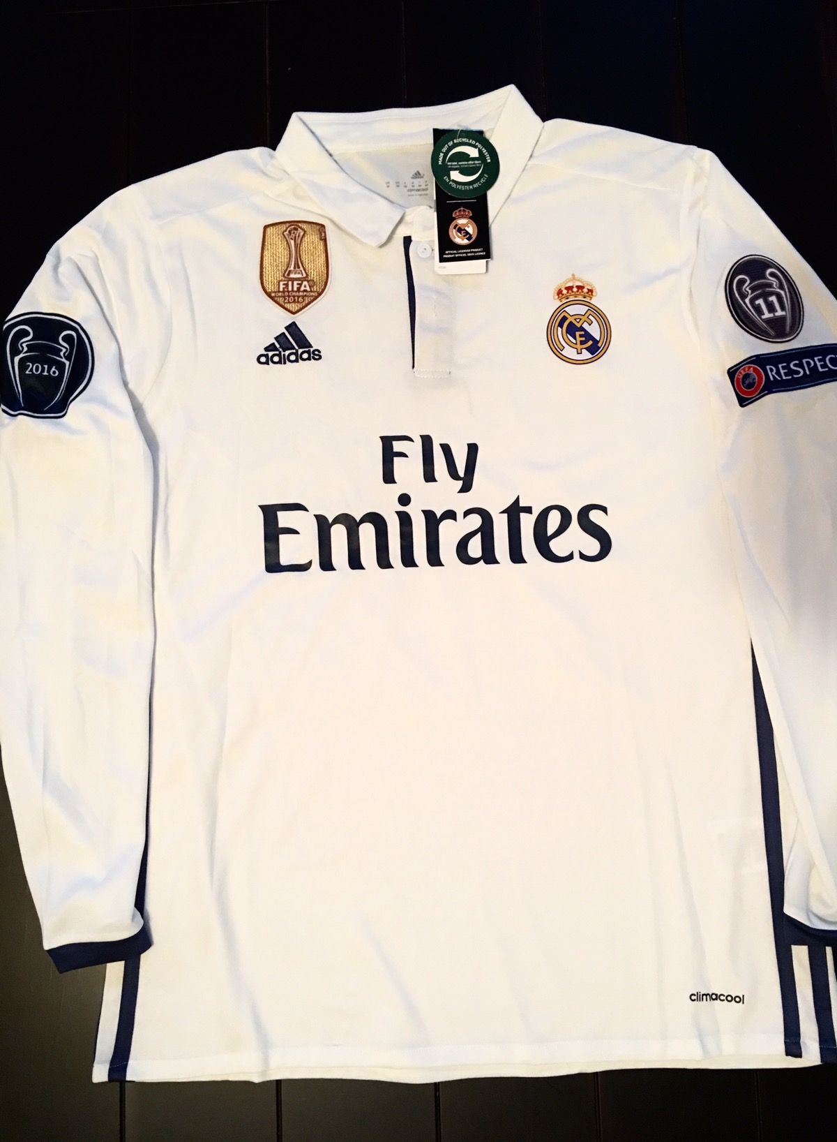 adidas Cristiano Ronaldo Real Madrid Away Jersey 16/17