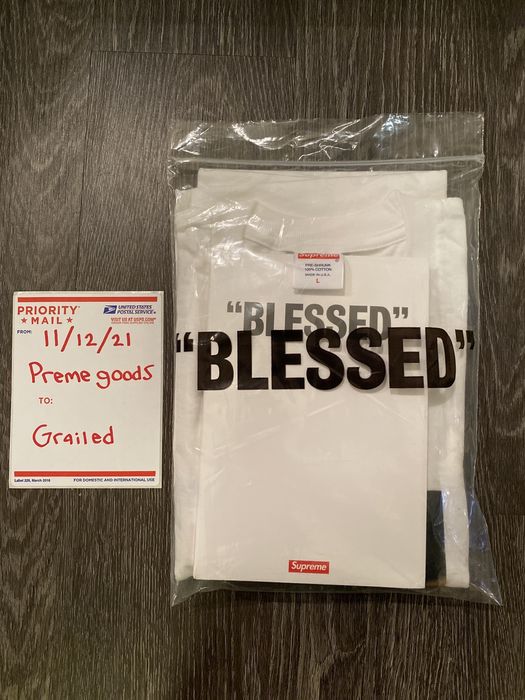 Supreme Supreme Blessed Bundle Tee + DVD Large | Grailed