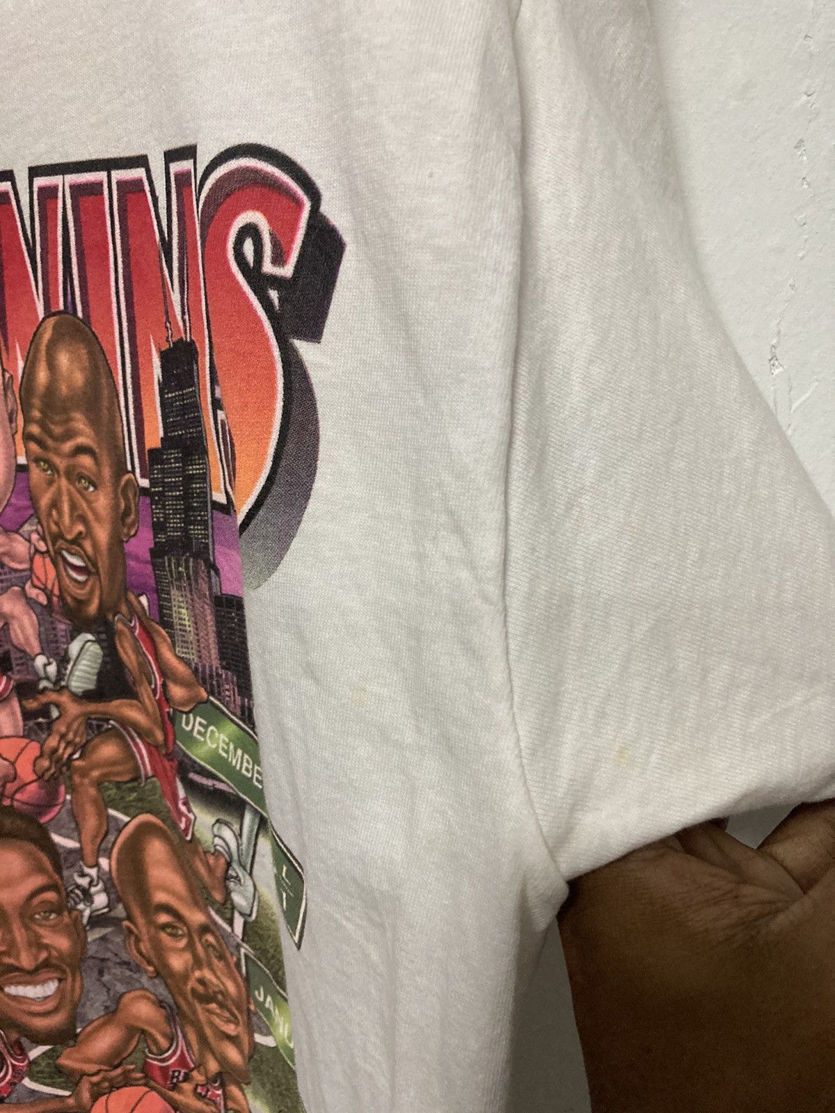 NBA Vintage 90s Chicago Bulls 70 Wins NBA Shirt Size US M / EU 48-50 / 2 - 12 Thumbnail