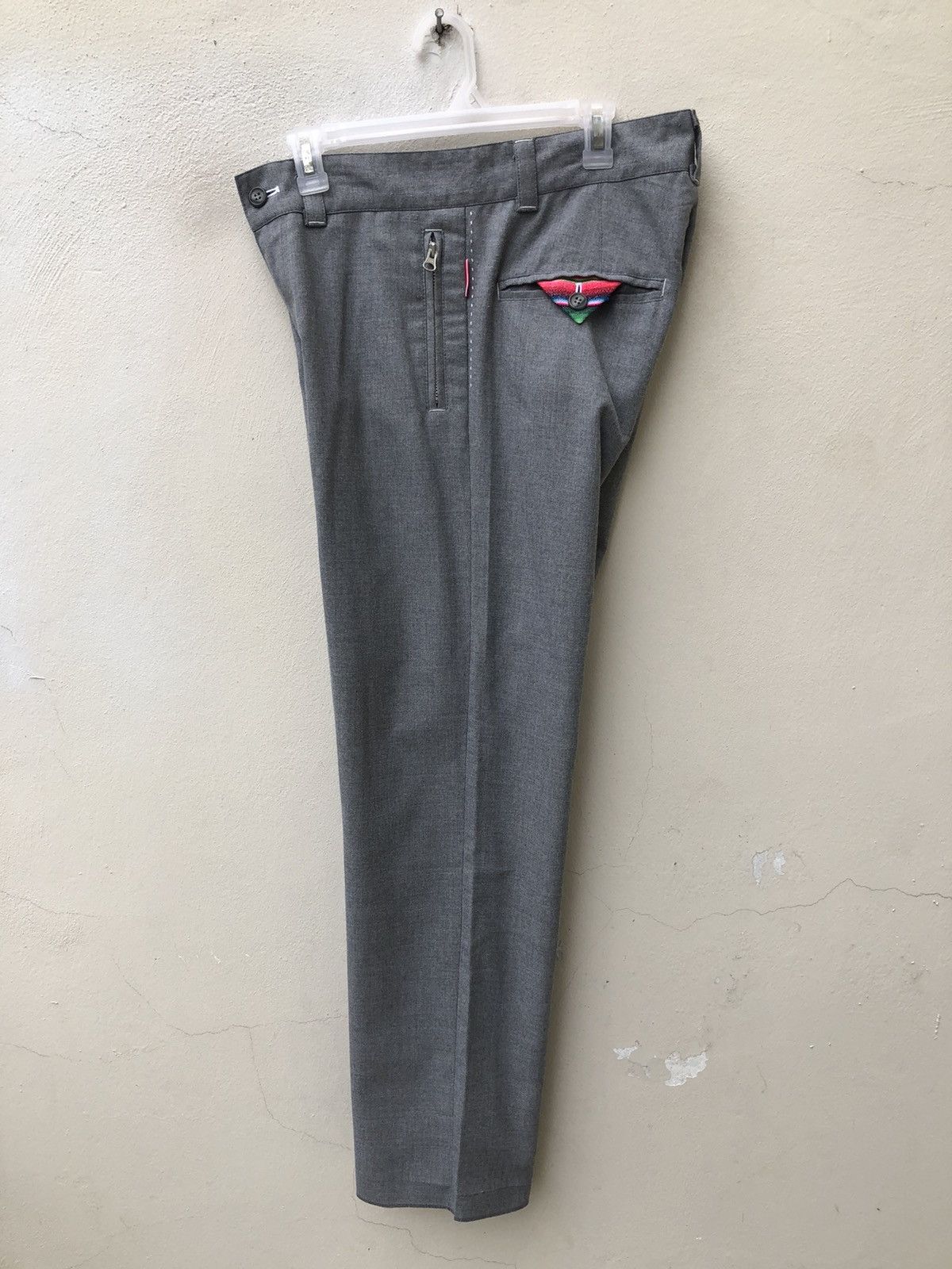 WHIZ LIMITED Whiz Limited Japan Navajo Grey Trouser Pant Size US 32 / EU 48 - 20 Thumbnail