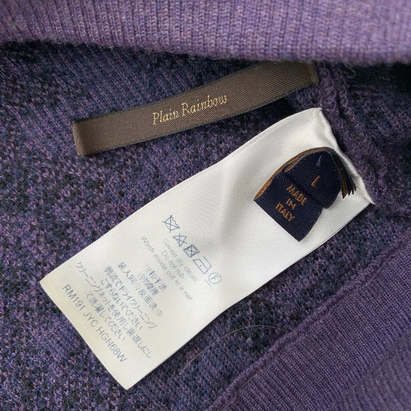 Louis Vuitton LOUIS VUITTON 19SS OZ purple brick road sweater Size US L / EU 52-54 / 3 - 5 Thumbnail