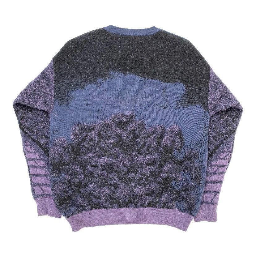 Louis Vuitton LOUIS VUITTON 19SS OZ purple brick road sweater Size US L / EU 52-54 / 3 - 8 Thumbnail