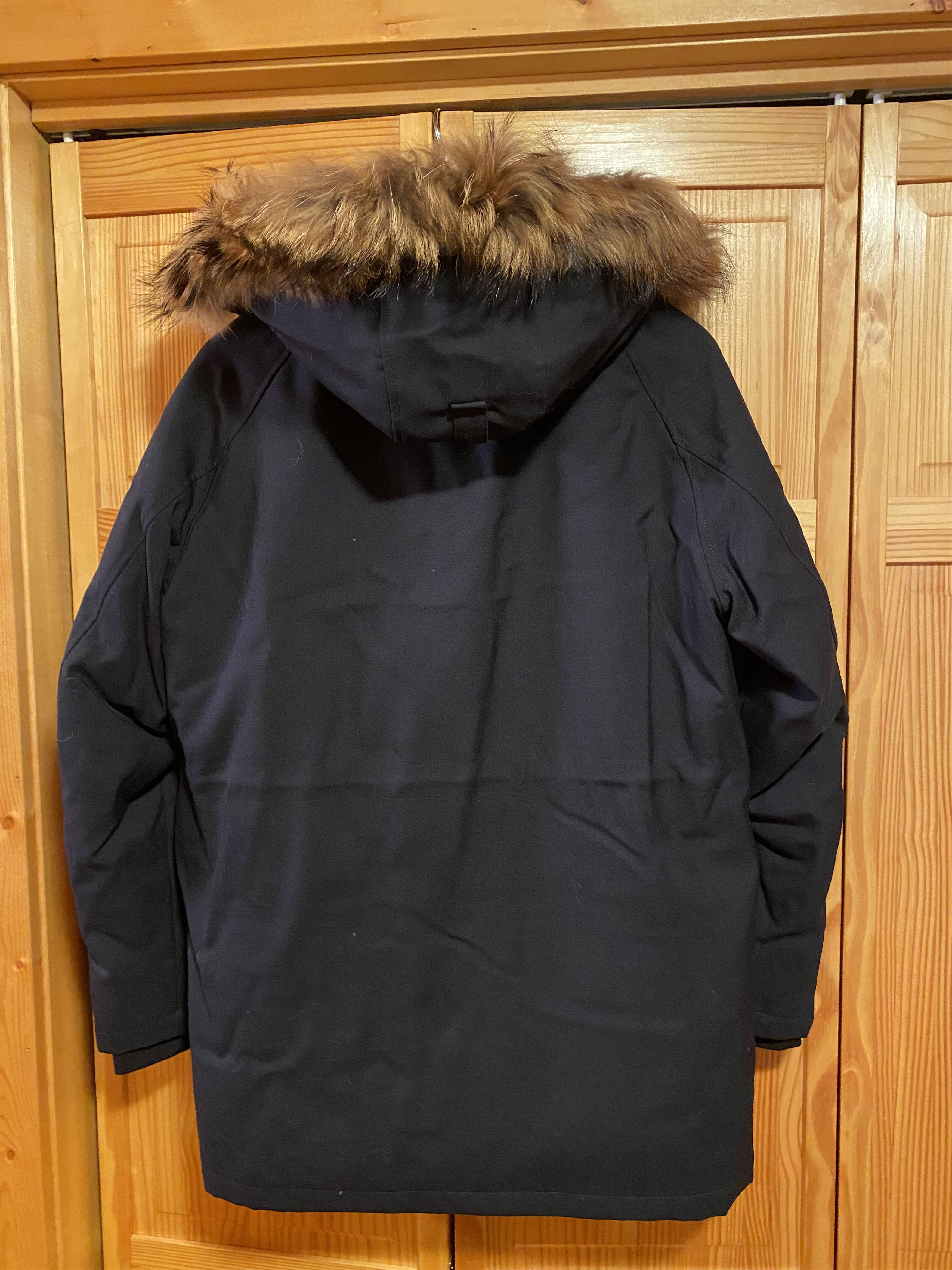 Spier & Mackay Navy Classic Parka w/ Fur Hood sz S Size US S / EU 44-46 / 1 - 2 Thumbnail