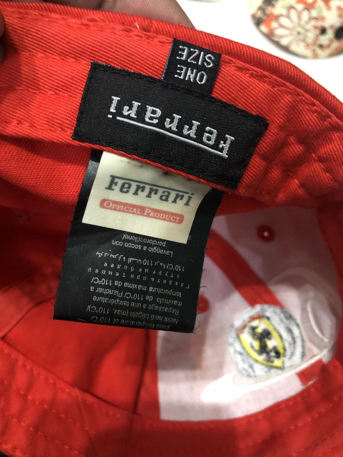 Ferrari Ferrari Formula One Racing Hat Cap Size ONE SIZE - 6 Thumbnail