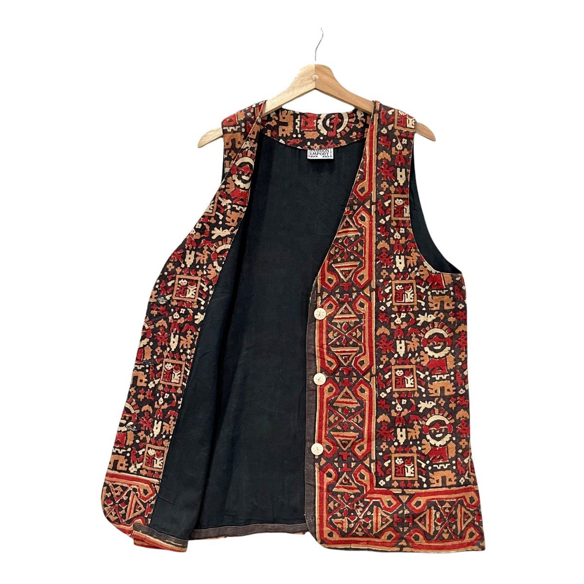 Native Vintage!! Native American Aztech Design Vest Size US M / EU 48-50 / 2 - 2 Thumbnail