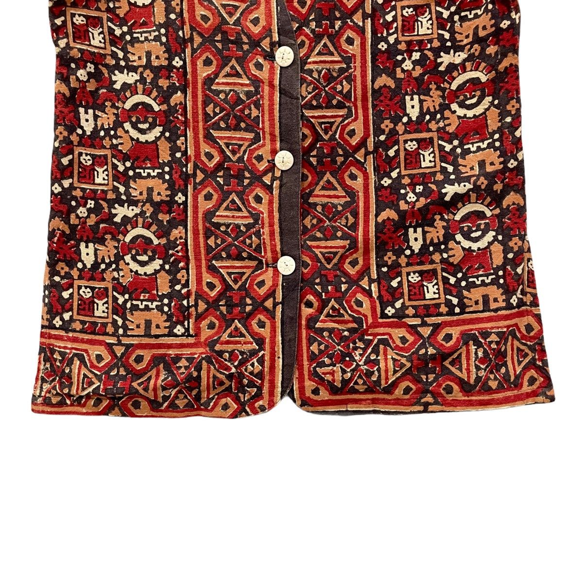 Native Vintage!! Native American Aztech Design Vest Size US M / EU 48-50 / 2 - 3 Thumbnail