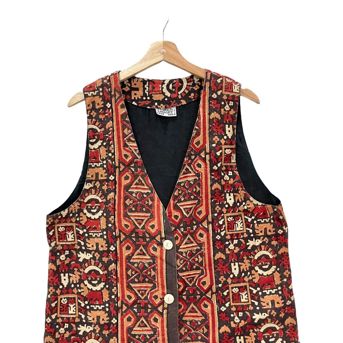 Native Vintage!! Native American Aztech Design Vest Size US M / EU 48-50 / 2 - 4 Thumbnail