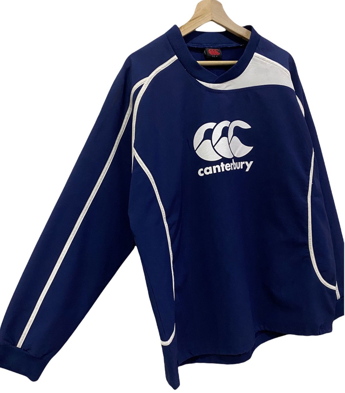 Canterbury of New Zealand × Vintage 🔥Canterbury of New Zealand Big Logo Sweatshirt Jerseys Size US L / EU 52-54 / 3 - 5 Thumbnail