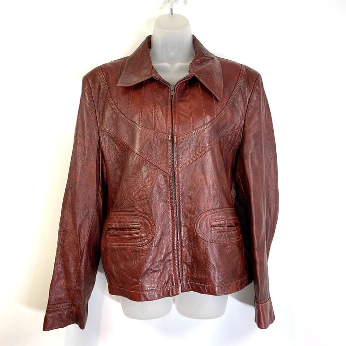 Vintage Grais Vintage Leather Jacket Angel Skin Cabrette Leather | Grailed