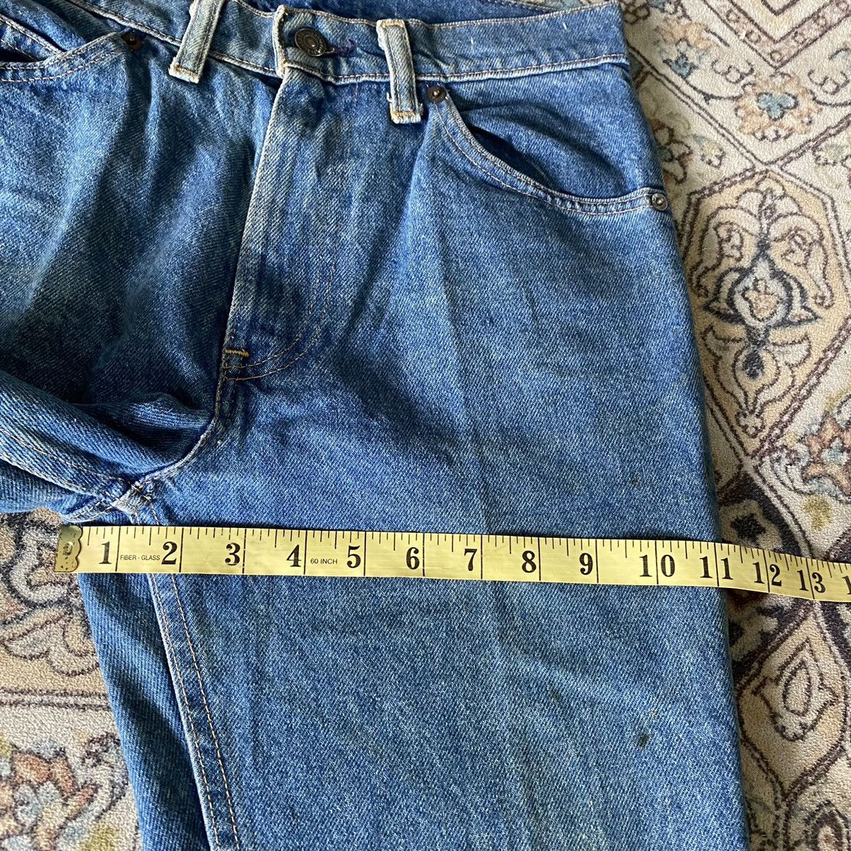 Levi's Vintage 70s Levis 214 Orange tabs button 16 Size US 28 / EU 44 - 16 Thumbnail