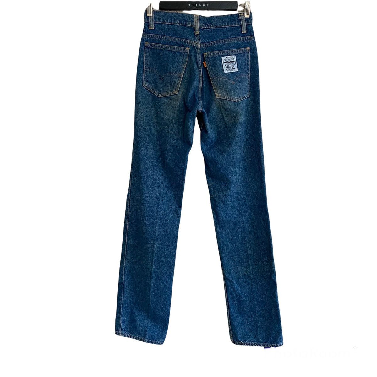 Levi's Vintage 70s Levis 214 Orange tabs button 16 Size US 28 / EU 44 - 1 Thumbnail