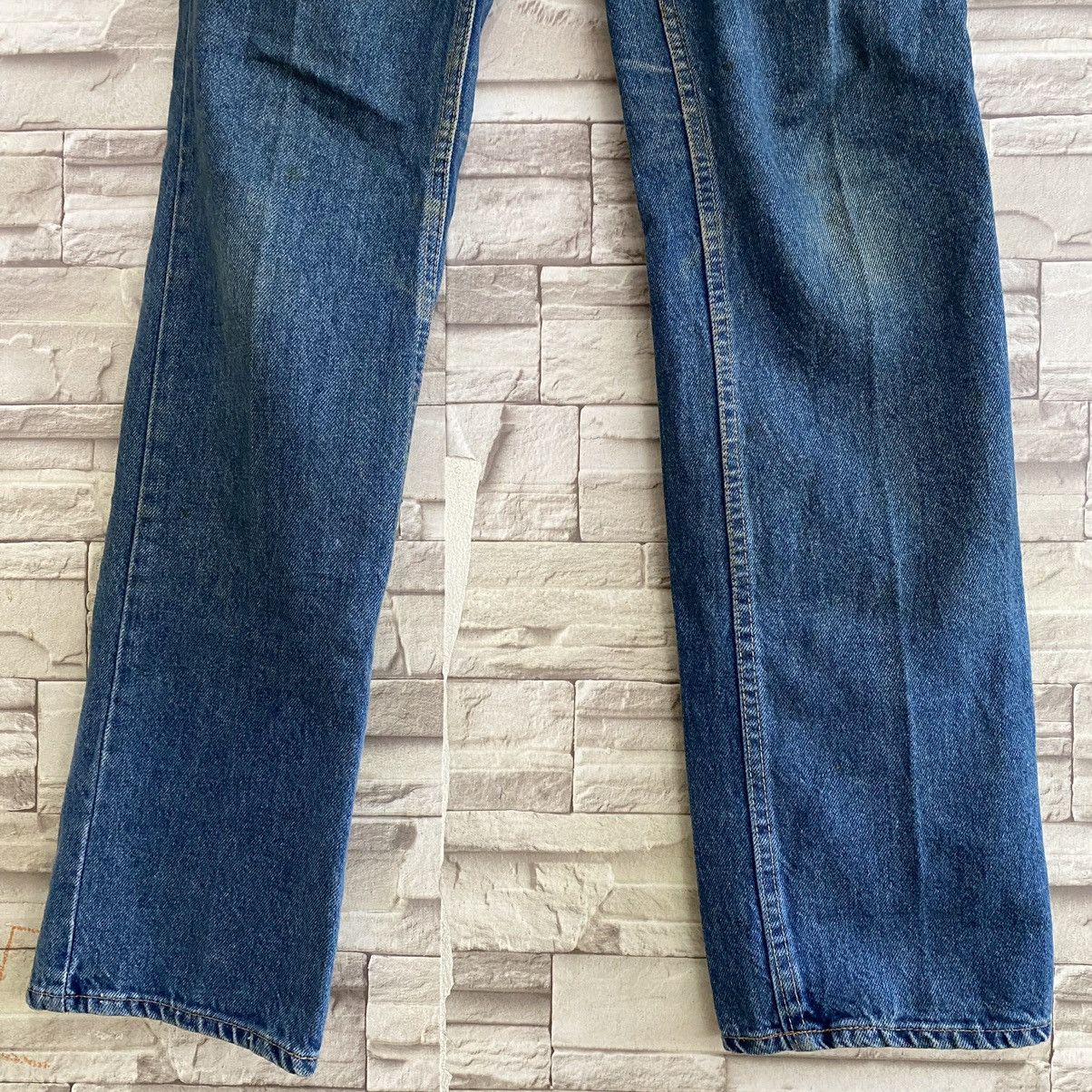 Levi's Vintage 70s Levis 214 Orange tabs button 16 Size US 28 / EU 44 - 6 Thumbnail