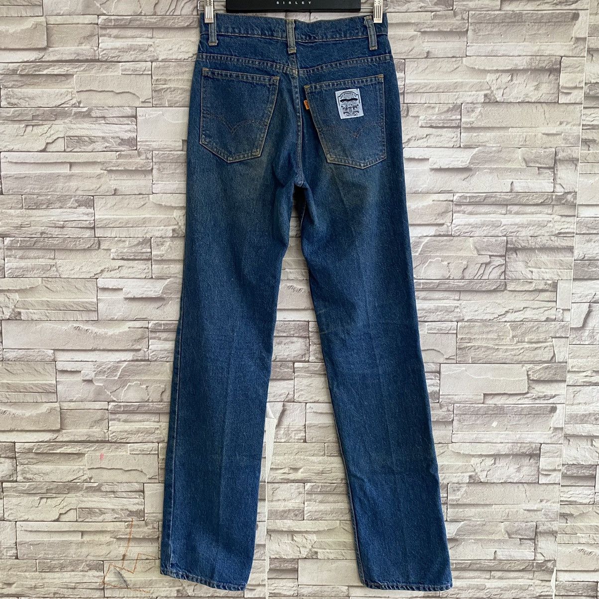 Levi's Vintage 70s Levis 214 Orange tabs button 16 Size US 28 / EU 44 - 7 Thumbnail