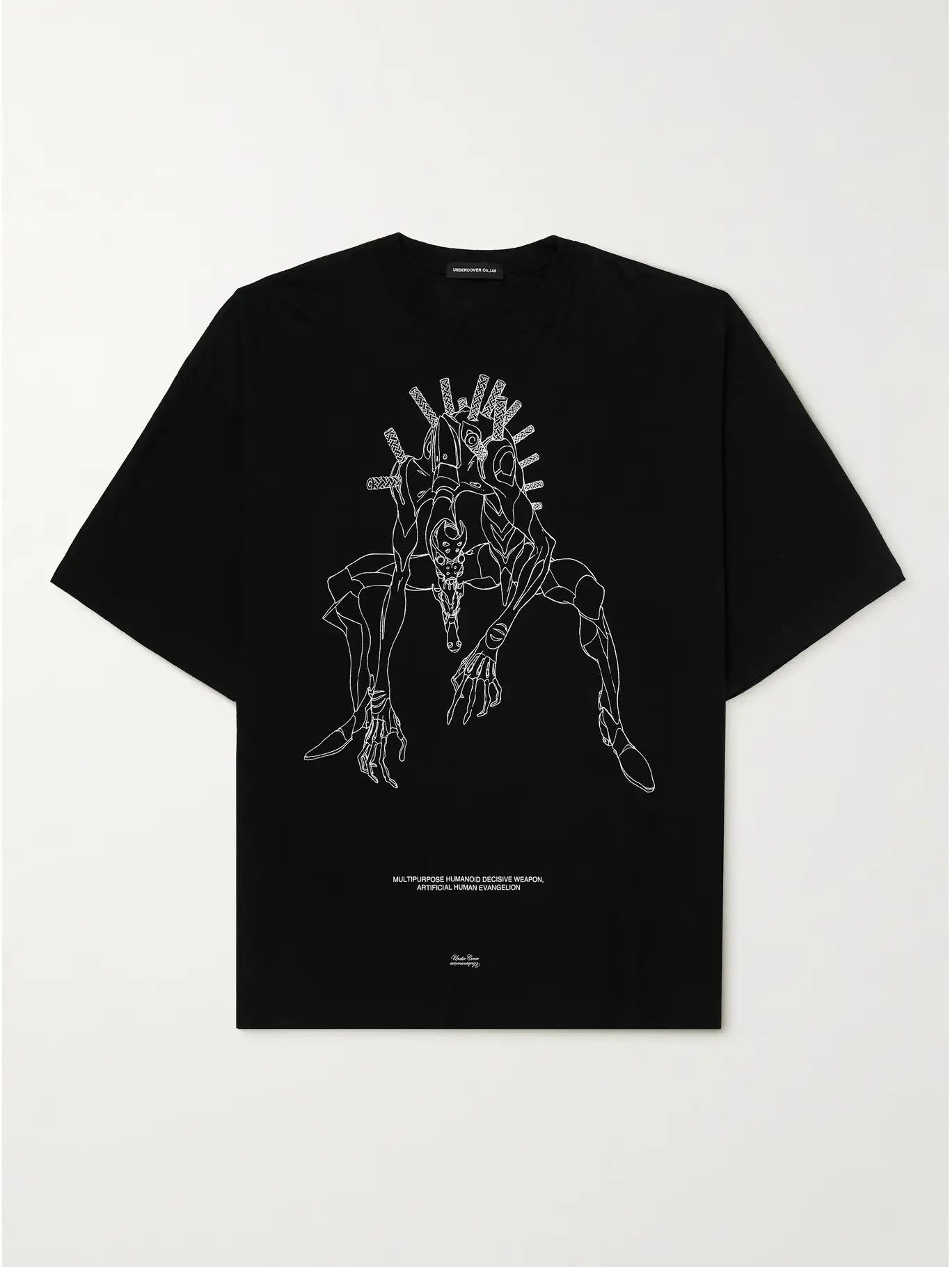 Undercover Undercover x Neon Genesis Evangelion Oversized T-shirt 